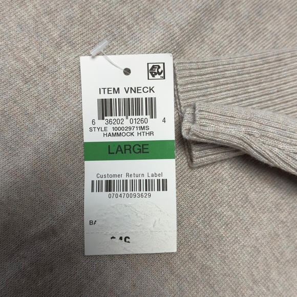 Style &‎ Co. Womens High Low Tunic Sweater Top Oatmeal Beige Large - Picture 5 of 12